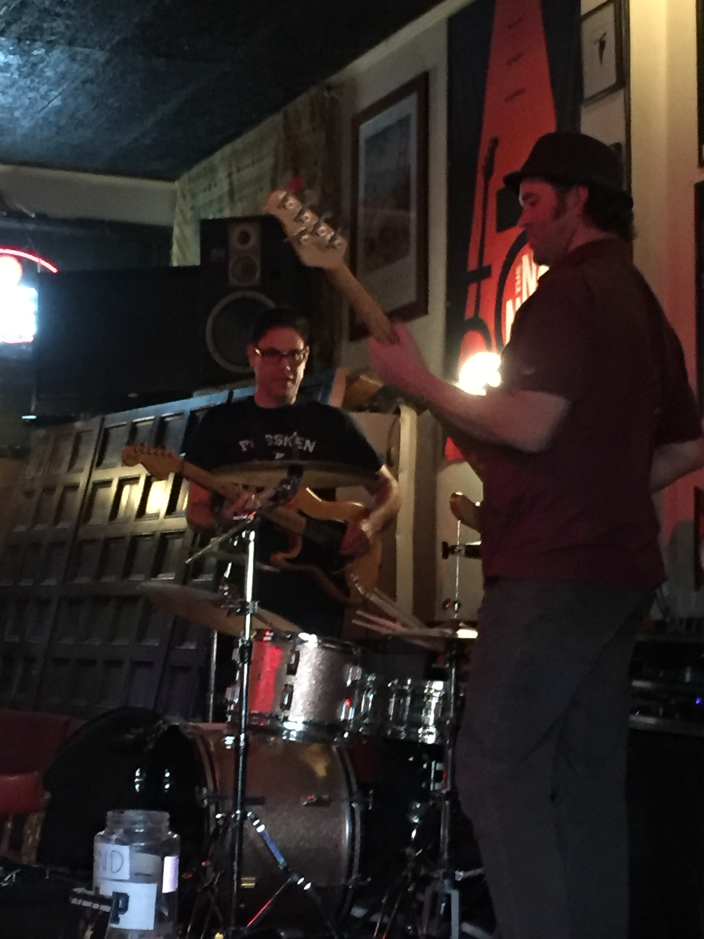 Matt Lazarus on stage